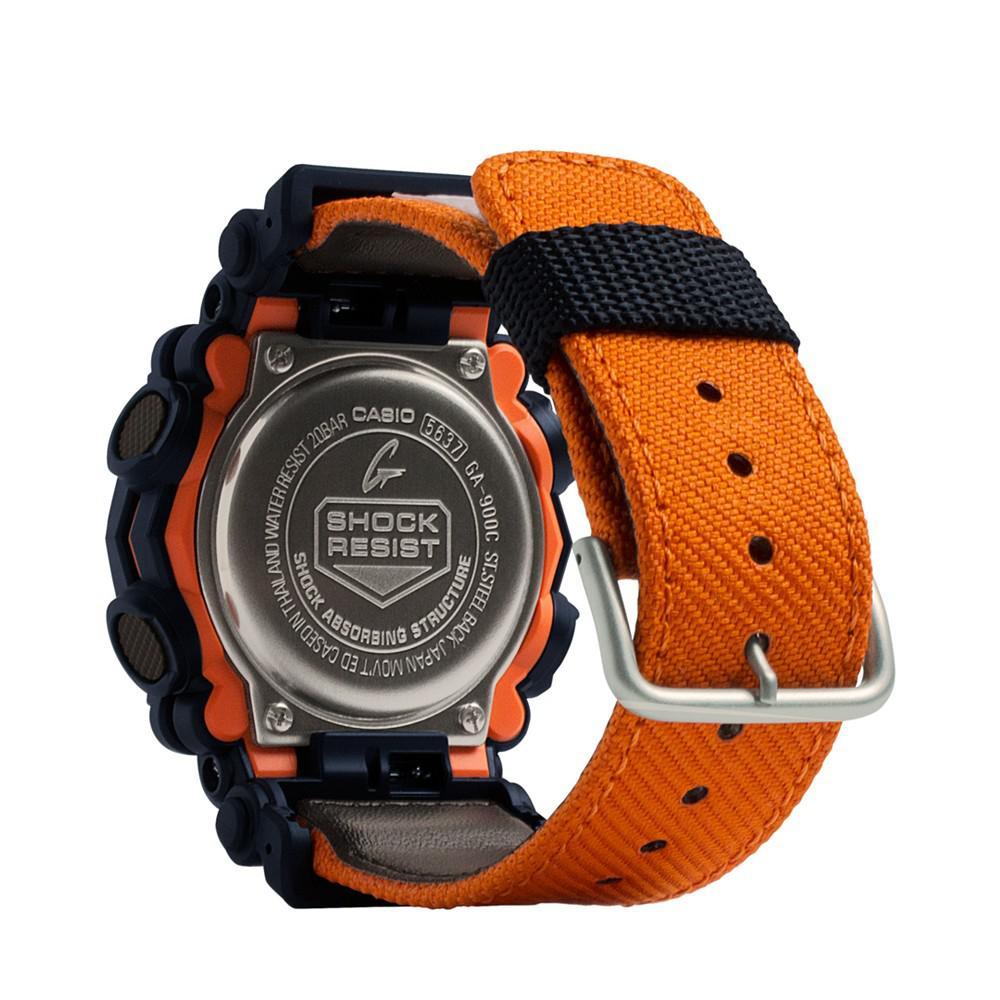 商品G-Shock|Men's Analog-Digital Black Resin Strap Watch 49.5mm,价格¥1036,第6张图片详细描述