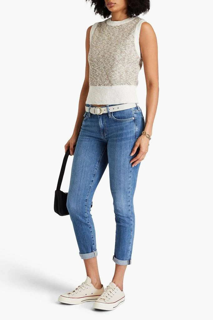 商品FRAME|Le Garcon cropped slim boyfriend jeans,价格¥843,第2张图片详细描述