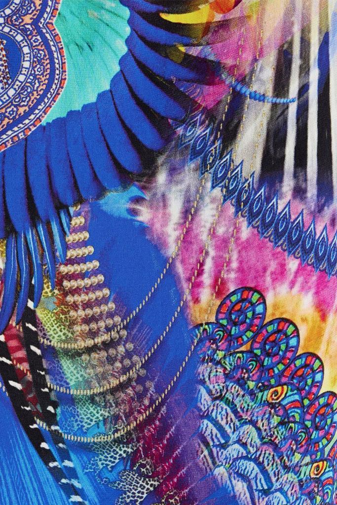 商品Camilla|Embellished printed silk crepe de chine wide-leg jumpsuit,价格¥3350,第4张图片详细描述