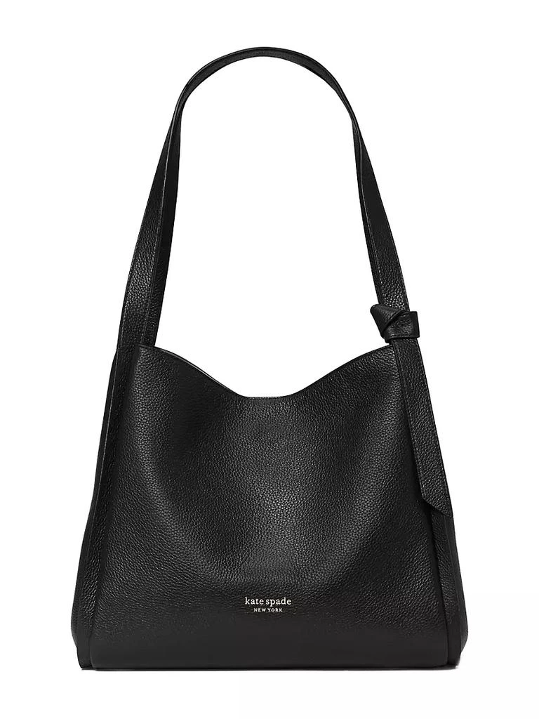 商品Kate Spade|Large Knott Leather Shoulder Bag,价格¥2987,第1张图片
