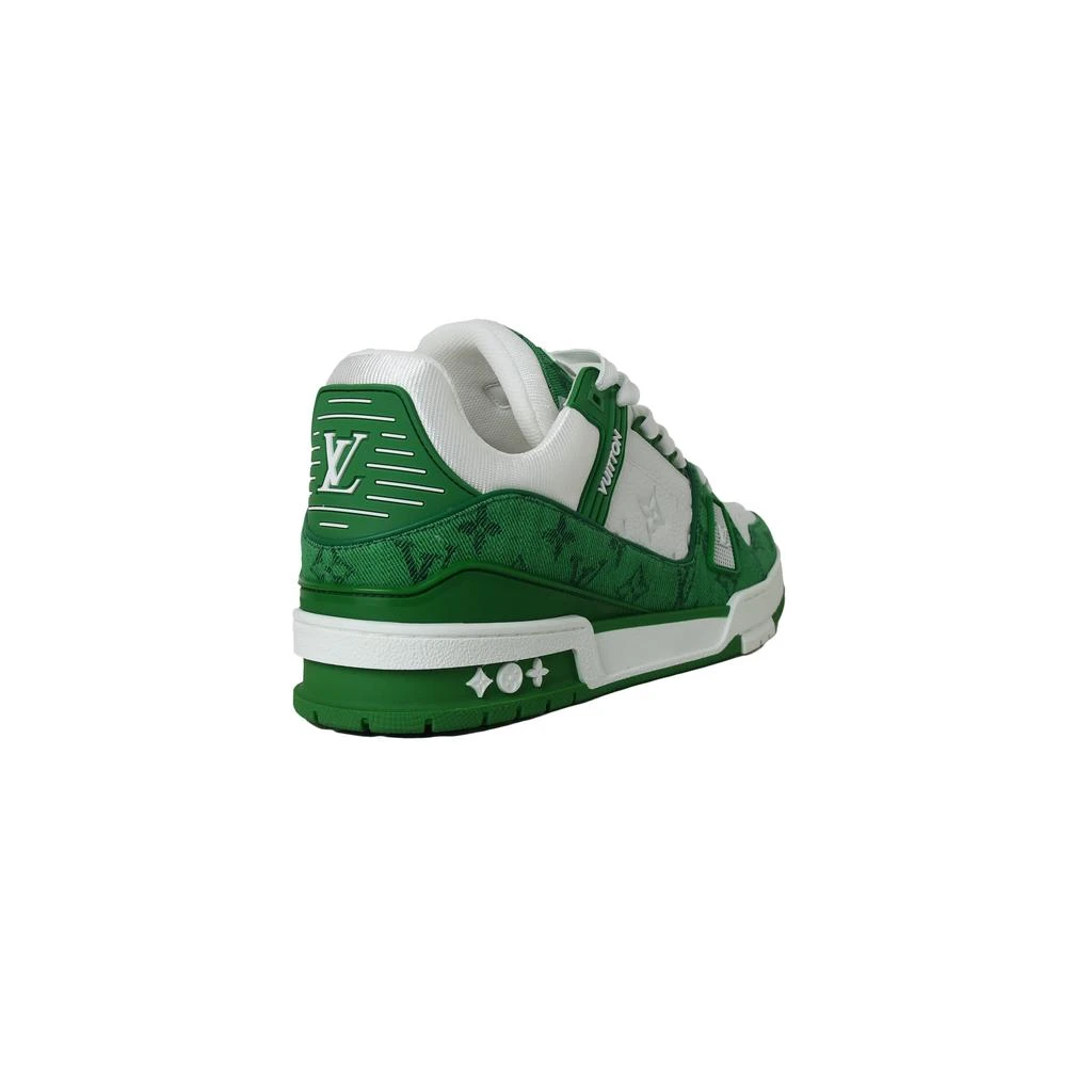 商品Louis Vuitton|Louis Vuitton Trainer Sneaker Green,价格¥13271,第3张图片详细描述