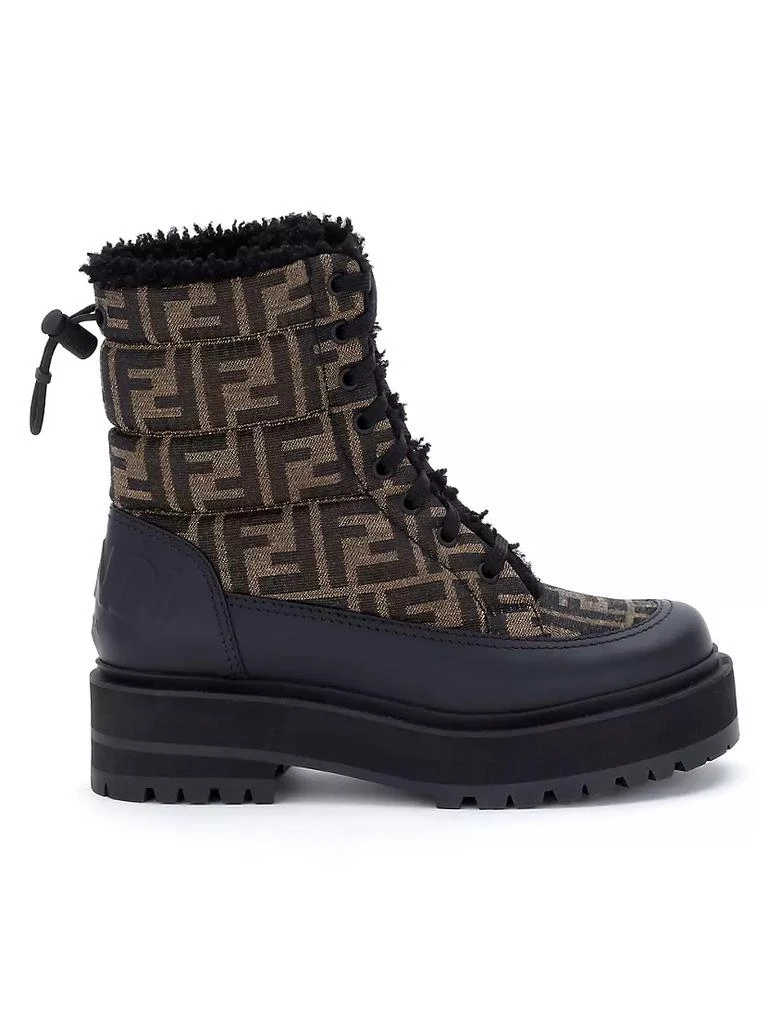 商品Fendi|Fendi Signature Logo Ankle Booties,价格¥9410,第1张图片