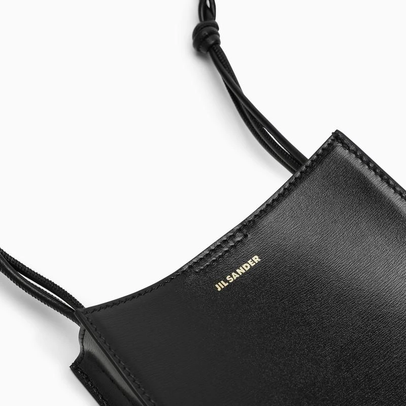 Tangle black leather shoulder bag 商品