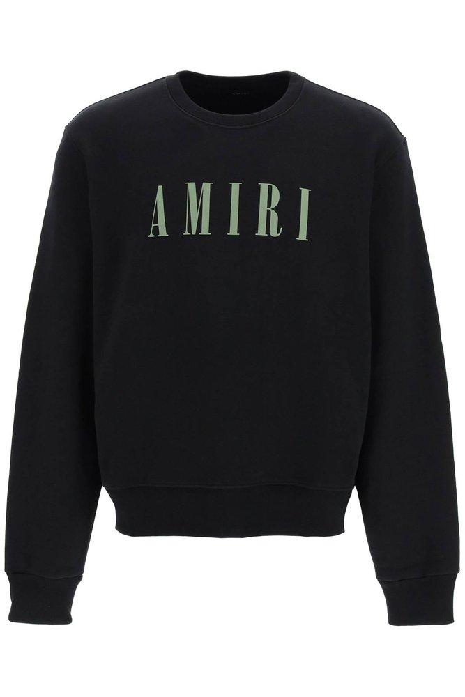 Amiri Logo Printed Crewneck Sweatshirt商品第1张图片规格展示