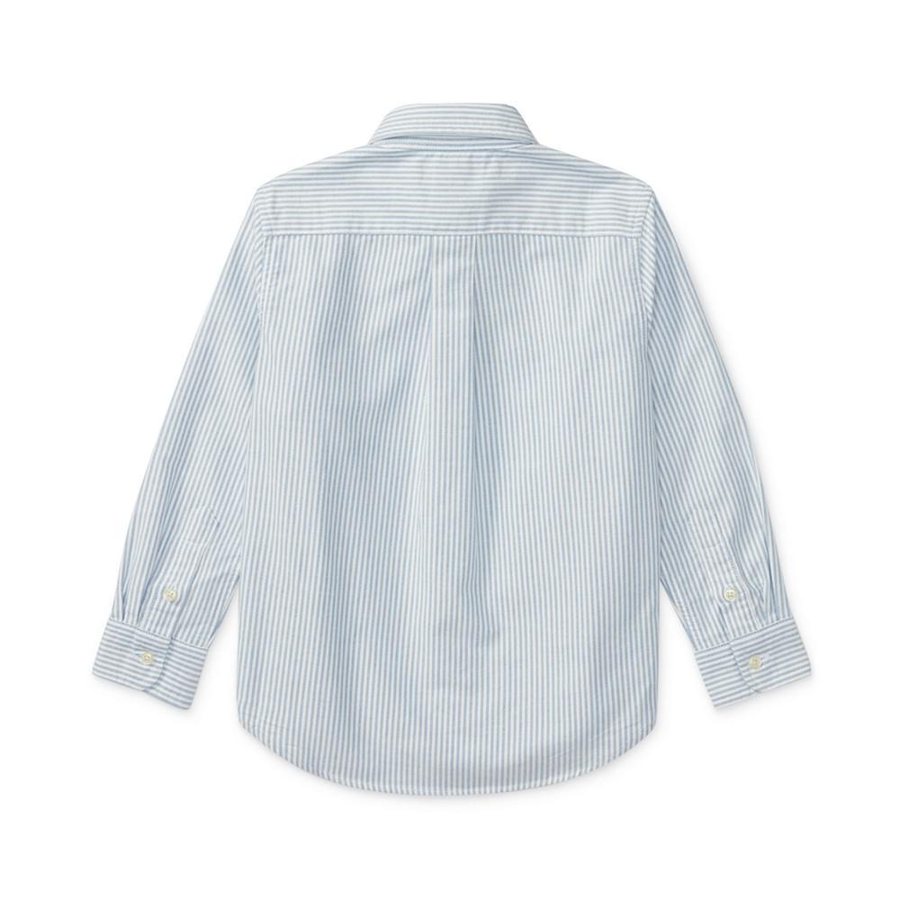 商品Ralph Lauren|Toddler Boys Blake Cotton Oxford Shirt,价格¥255,第6张图片详细描述