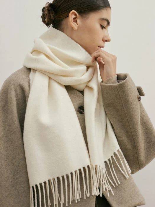 商品AVVINA PELLE|Royal Baby Alpaca Muffler,价格¥1448,第4张图片详细描述