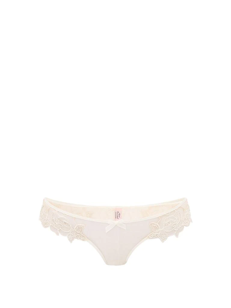 商品L'Agent by Agent Provocateur|Lindie floral-embroidered tulle hipster briefs,价格¥509,第1张图片