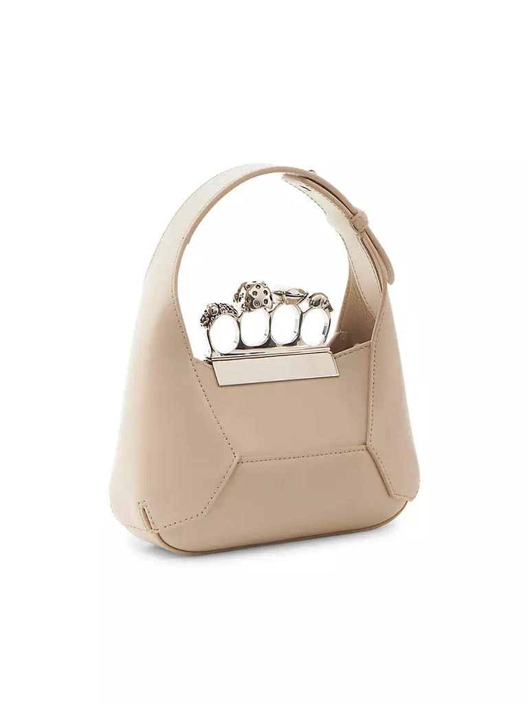 商品Alexander McQueen|The Mini Jewelled Hobo Bag,价格¥19019,第4张图片详细描述