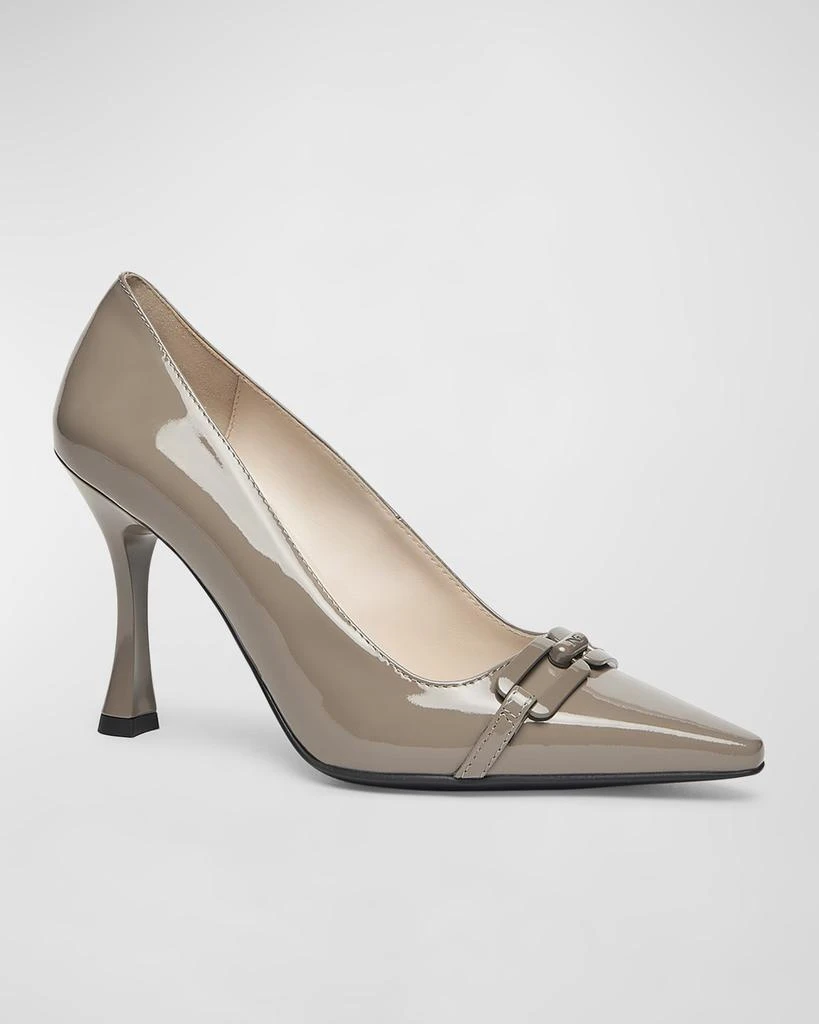 商品NeroGiardini|Links Patent Leather Pumps,价格¥2162,第2张图片详细描述