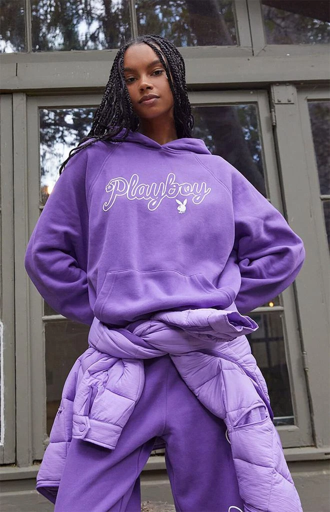 商品Playboy|By PacSun Apres Ski Raglan Hoodie,价格¥321,第1张图片