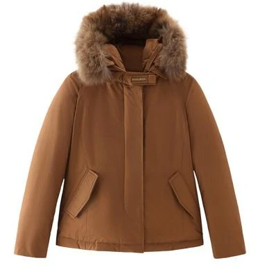 商品Woolrich|Arctic 可拆卸毛皮短款拉马尔派克大衣,价格¥4969,第1张图片