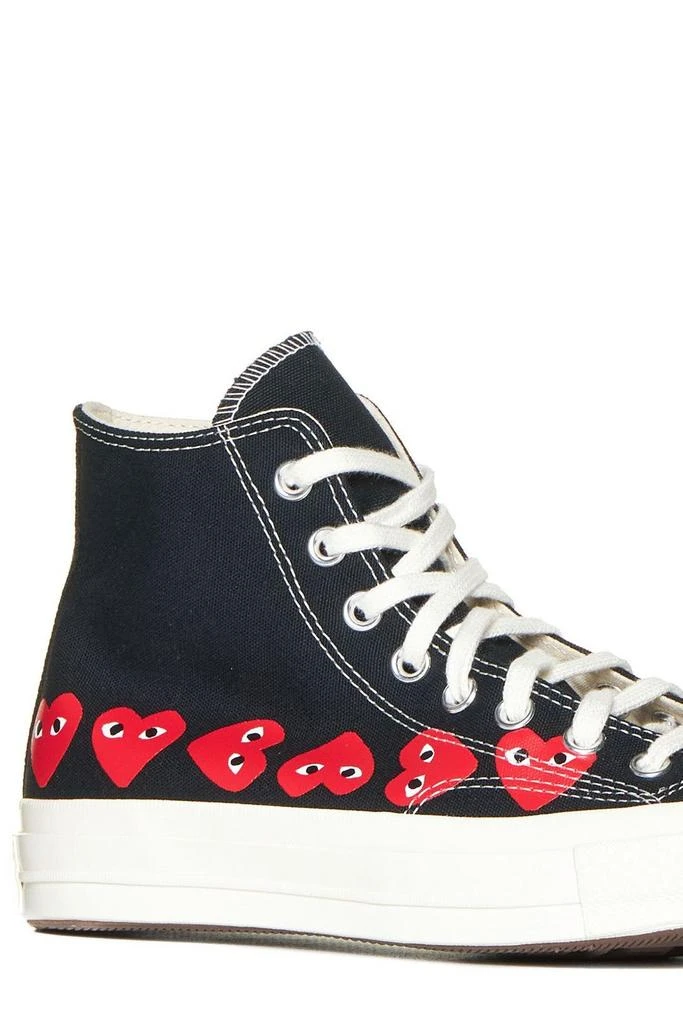 商品Comme des Garcons|Comme des Garçons Play X Converse Chuck Taylor High-Top Sneakers,价格¥721,第4张图片详细描述