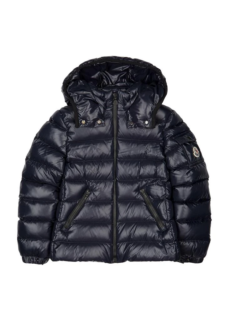 商品Moncler|KIDS Bady navy quilted shell jacket (8-10 years),价格¥4821,第1张图片