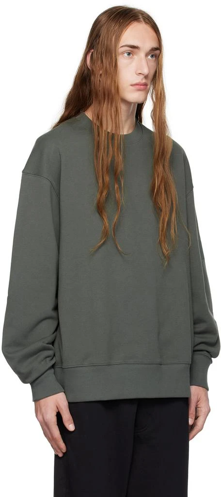 商品Y-3|Gray Crewneck Sweatshirt,价格¥1091,第2张图片详细描述