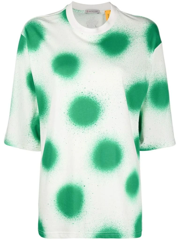 商品Moncler|Moncler Mens White Cotton T-Shirt,价格¥3142,第1张图片