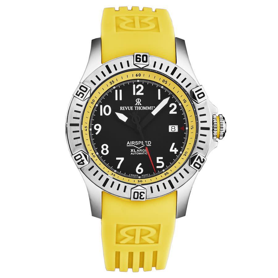 商品Revue Thommen|Air speed Automatic Black Dial Mens Watch 16070.4738,价格¥5085,第1张图片