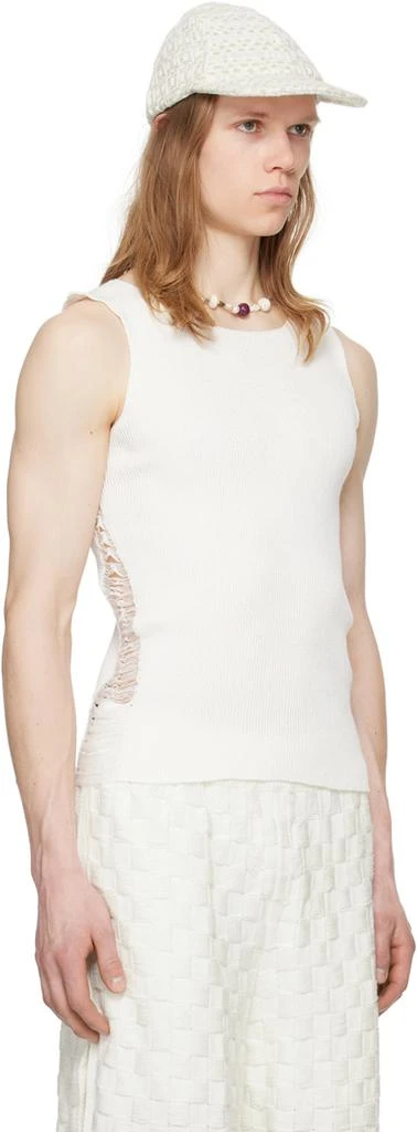 商品Isa Boulder|SSENSE Exclusive White Float Tank Top,价格¥737,第2张图片详细描述