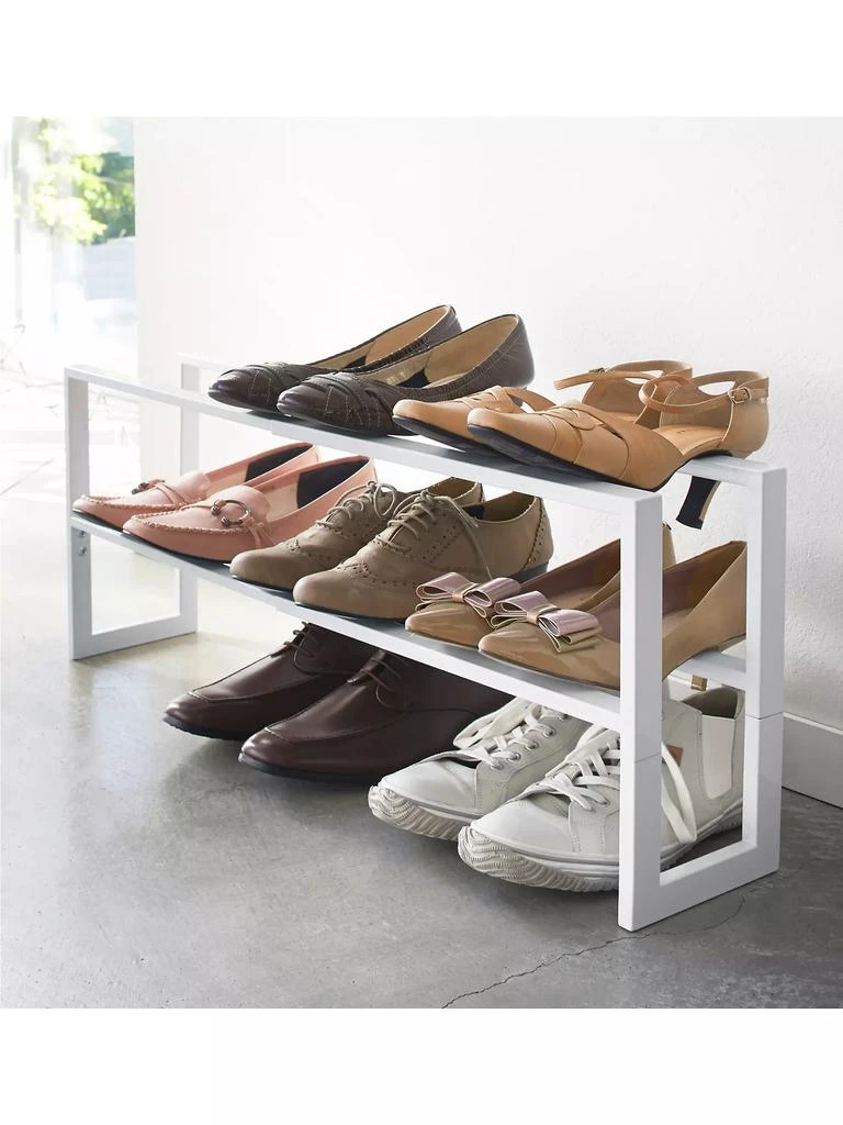 商品Yamazaki|Two-Tier Adjustable Shoe Rack,价格¥375,第4张图片详细描述