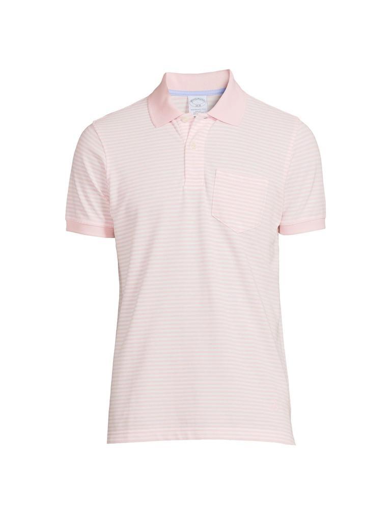 商品Brooks Brothers|Stripe Polo,价格¥331,第5张图片详细描述