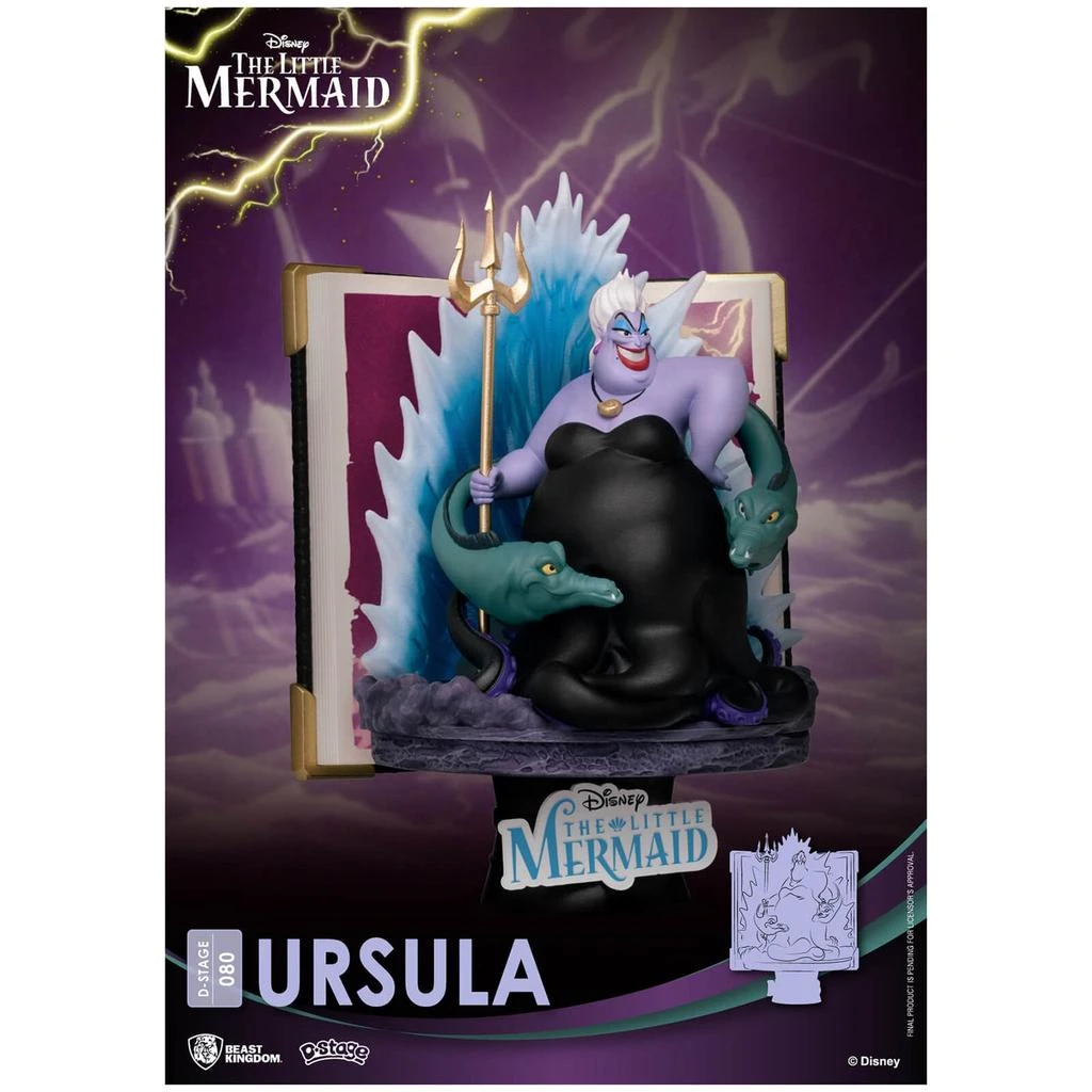 商品Beast Kingdom|Beast Kingdom The Little Mermaid Ursula D-Stage Diorama,价格¥379,第2张图片详细描述