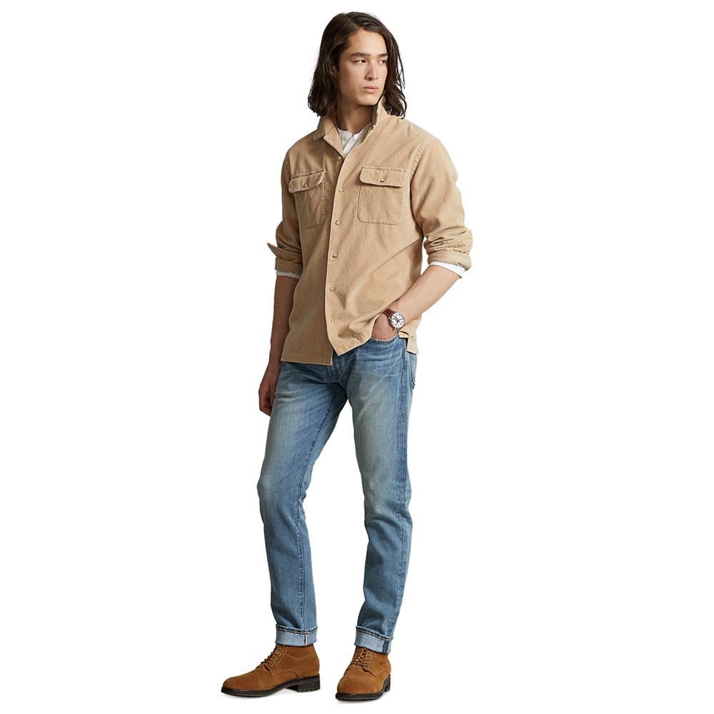 商品Ralph Lauren|Men's Classic-Fit Corduroy Camp Shirt,价格¥929,第6张图片详细描述