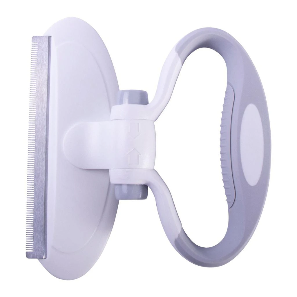 商品Pet Life|'Gyrater' Swivel Travel Grooming Deshedding Pet Comb,价格¥135,第1张图片