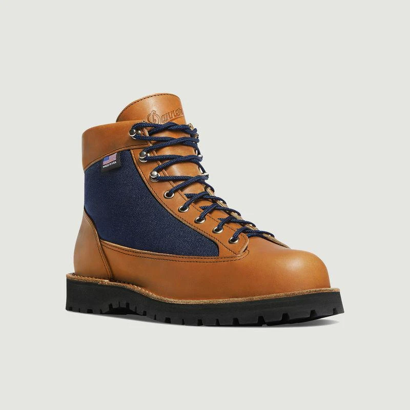 商品Danner|Danner Light denim and leather boots Cascade DANNER,价格¥3143,第1张图片