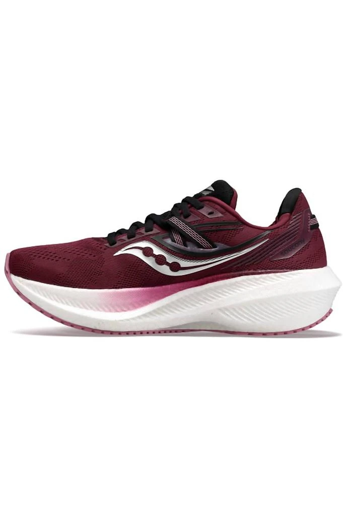 商品Saucony|Women's Triumph 20 Running Shoes - Medium Width In Sundown/rose,价格¥902,第2张图片详细描述