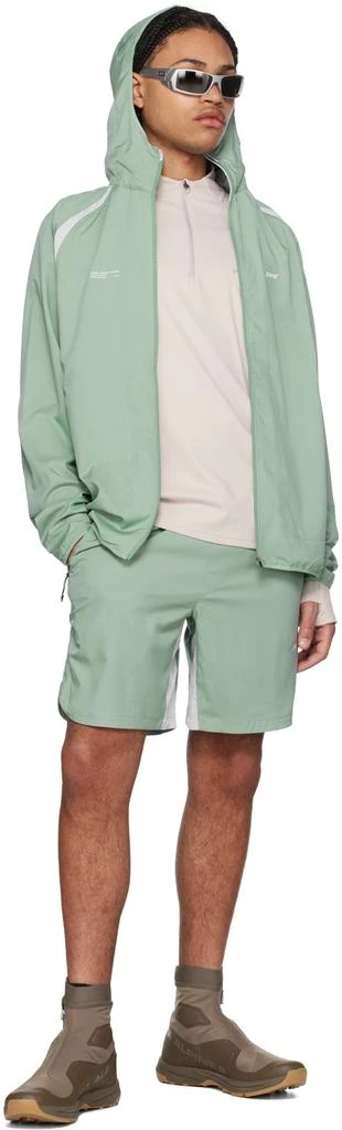 商品Parel Studios|Green Paneled Shorts,价格¥477,第4张图片详细描述