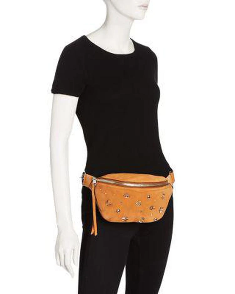 商品Rebecca Minkoff|Bree Charm-Embellished Nubuck Belt Bag - 100% Exclusive ,价格¥1099,第2张图片详细描述
