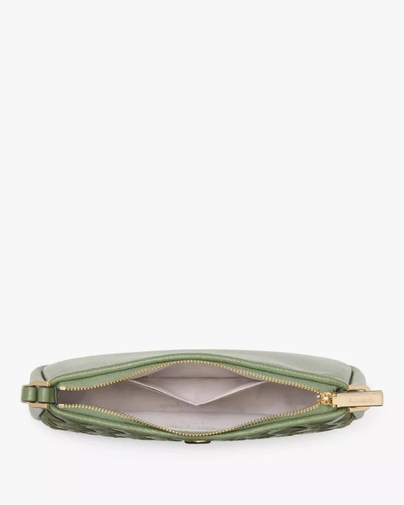 Kayla Woven Leather Convertible Wristlet 商品