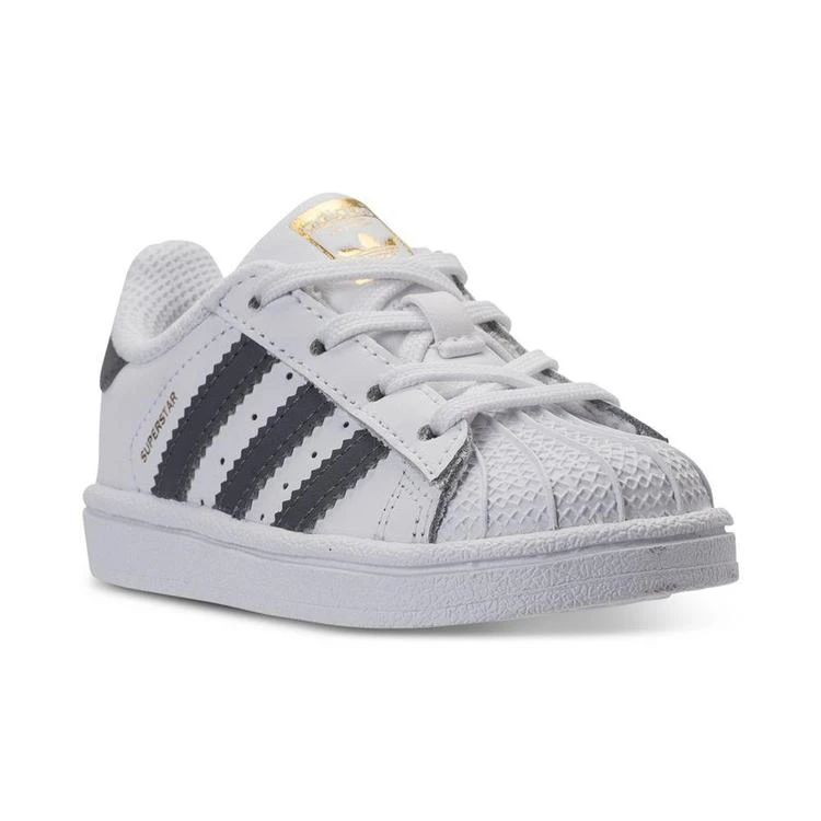 商品Adidas|男幼童Toddler Boys' Superstar Casual Sneakers from Finish Line,价格¥225,第1张图片