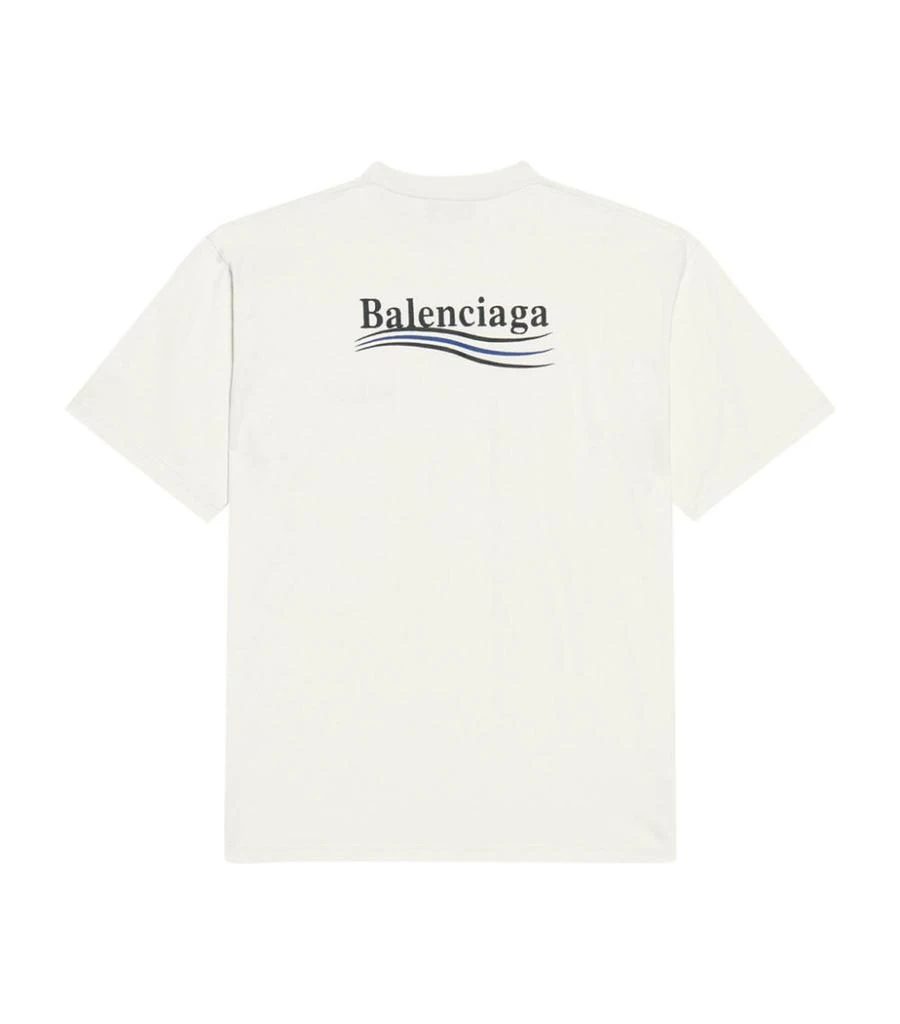 商品Balenciaga|Political Campaign T-Shirt,价格¥5906,第2张图片详细描述