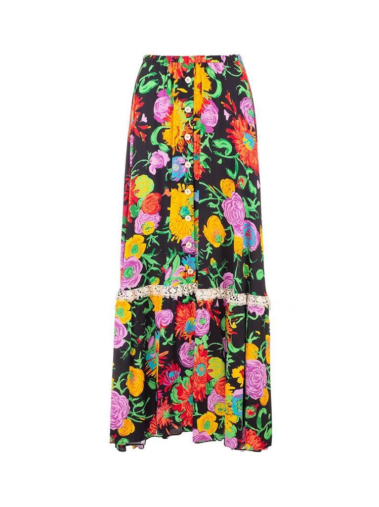 商品Gucci|Gucci Women's  Black Other Materials Skirt,价格¥15807,第1张图片
