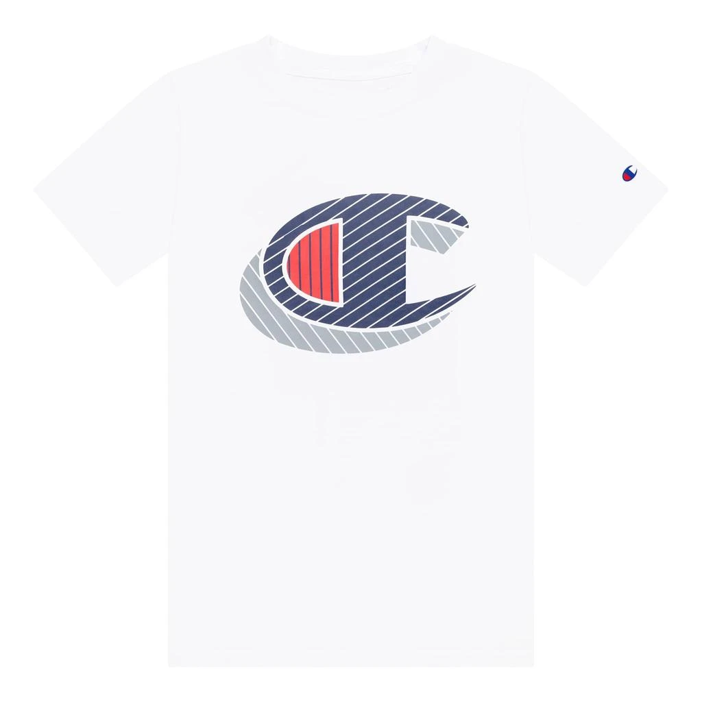 商品CHAMPION|Champion Boys Shirt Performance Short Sleeve Tech Athletic Tee Shirt Top Kids Clothing - Great for Gym, Sports, and School,价格¥143,第1张图片