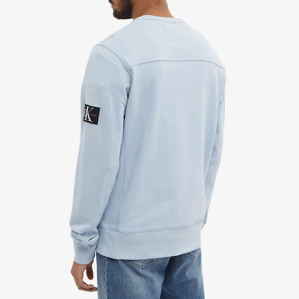 商品Calvin Klein|Calvin Klein Monogram Sleeve Badge Sweat,价格¥479,第5张图片详细描述