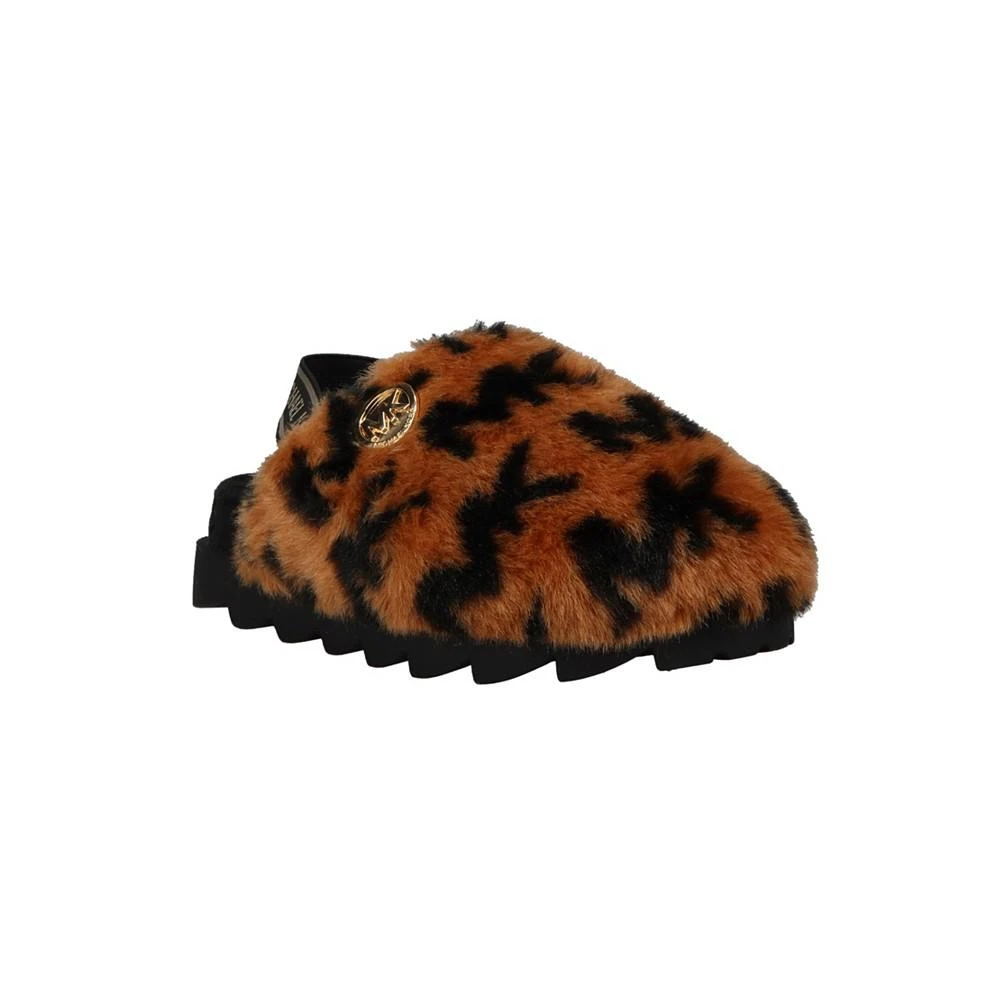 商品Michael Kors|Little Girls Janis Kamryn Stacked Close Toe Slide,价格¥125,第1张图片