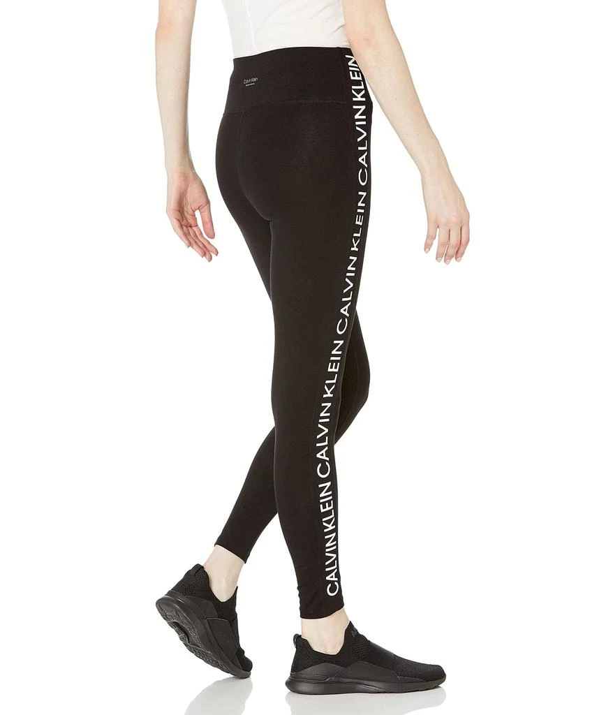 商品Calvin Klein|Premium Performance Double Waistband Moisture Wicking Legging (Standard and Plus),价格¥446,第2张图片详细描述