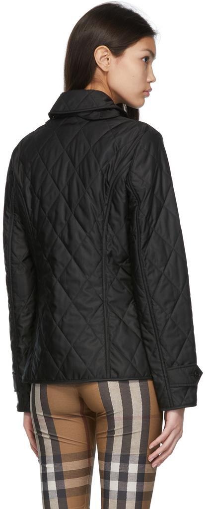 商品Burberry|Black Fernleigh Jacket,价格¥8075,第5张图片详细描述