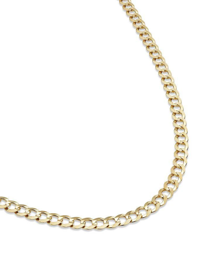 商品Bloomingdale's|Men's Curb Link Chain Necklace in 14K Yellow Gold, 22" - Exclusive,价格¥40406,第2张图片详细描述