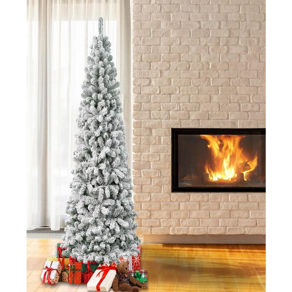 商品National Tree Company|First Traditions 7.5' Acacia Medium Flocked Tree,价格¥1525,第2张图片详细描述