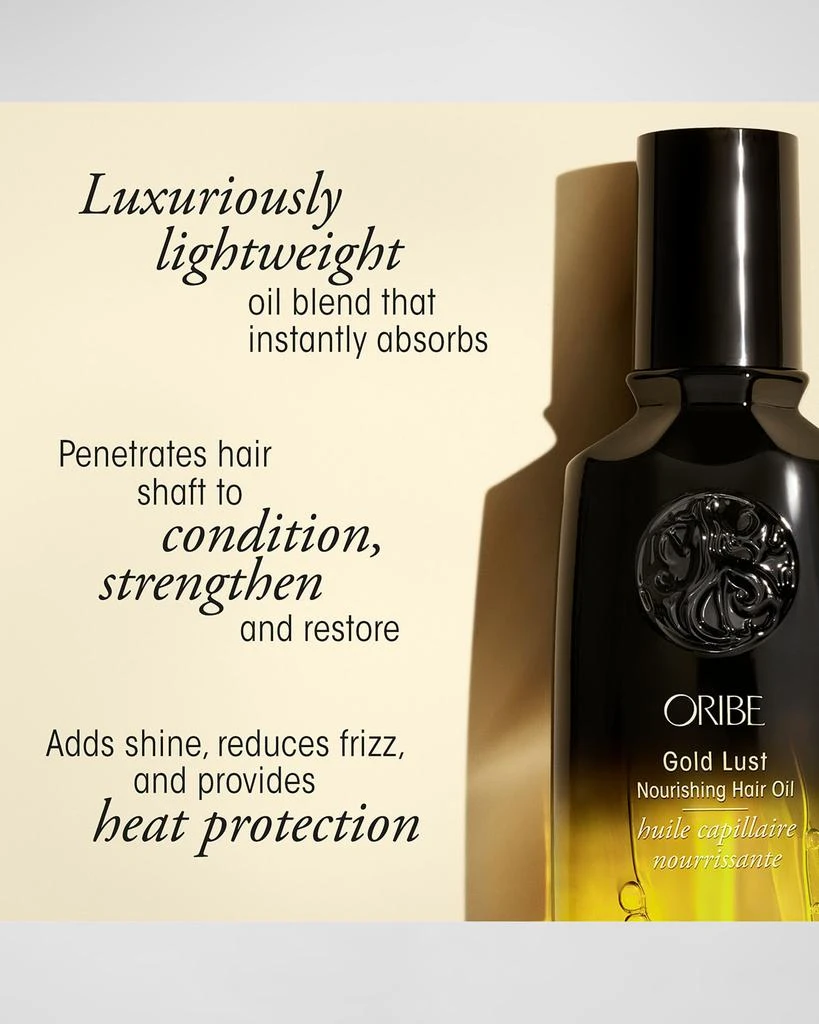 商品Oribe|经典黄金护发油, 3.4 oz./ 100 mL,价格¥452,第4张图片详细描述