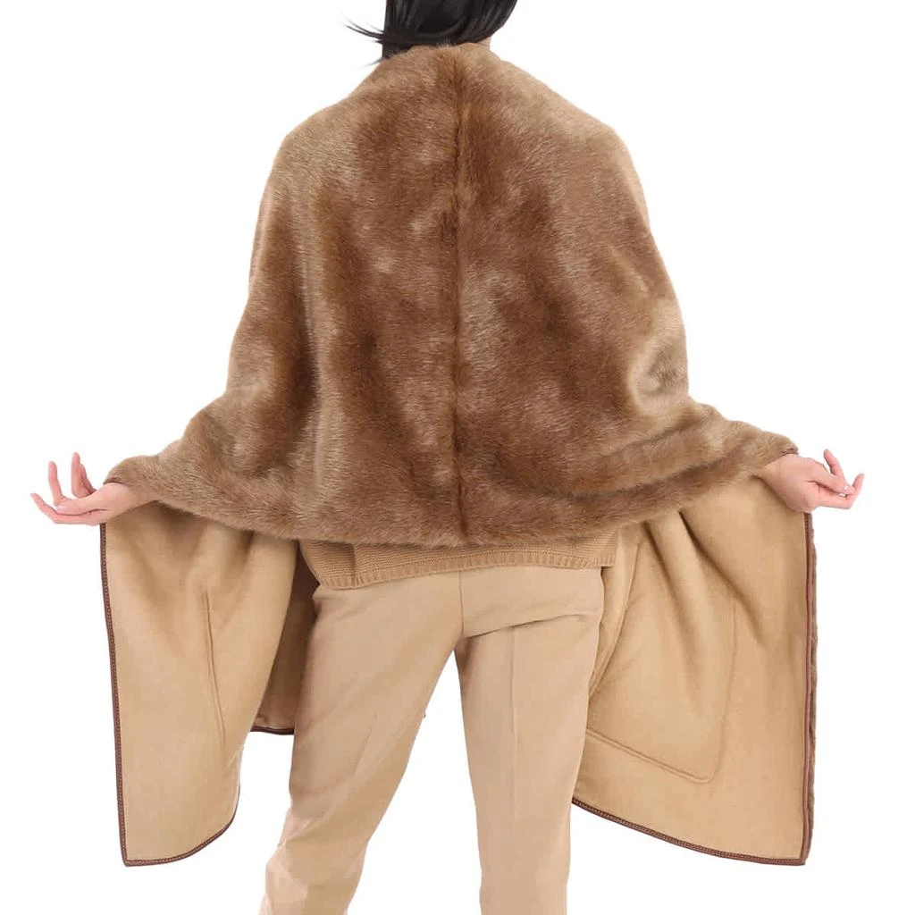 商品Burberry|Camel Outerwear Cover-Ups,价格¥4272,第3张图片详细描述