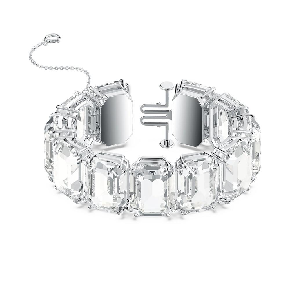 商品Swarovski|Silver-Tone Octagon-Crystal Flex Bracelet,价格¥3542,第5张图片详细描述