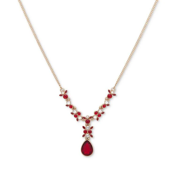 商品Givenchy|Clear & Colored Stone Lariat Necklace,价格¥203,第1张图片