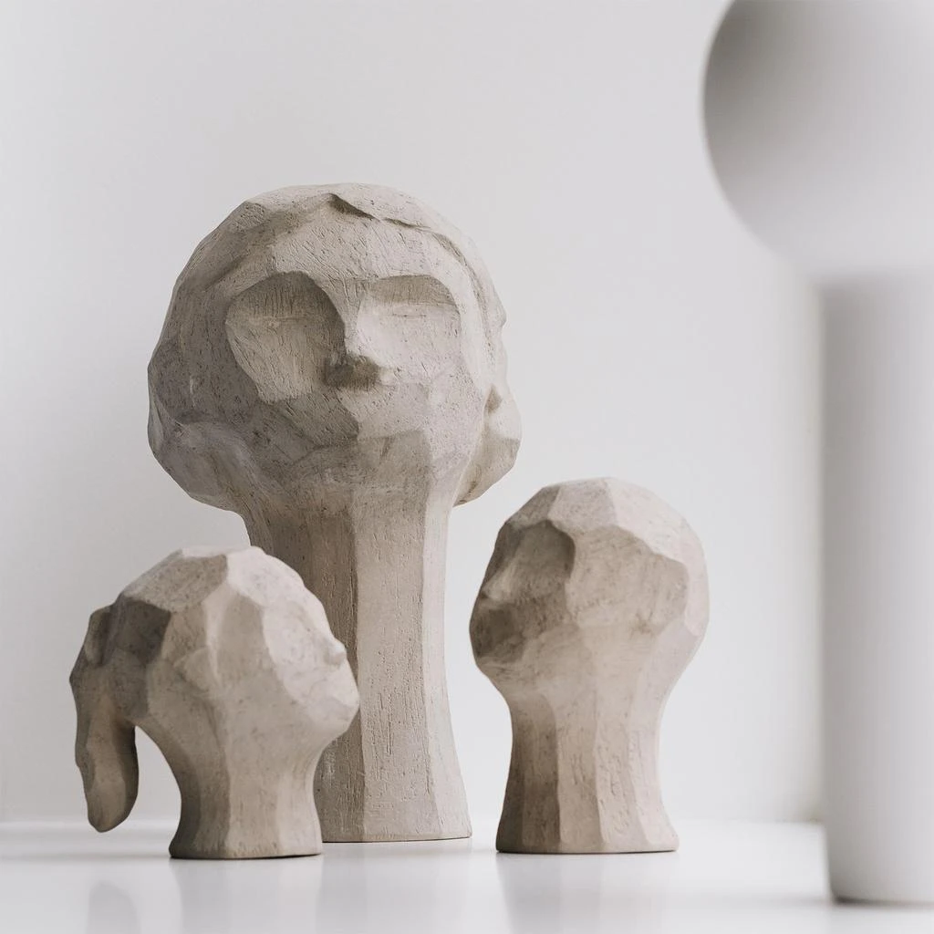 商品Cooee Design|Cooee Design OLLIE Sculpture - Limestone,价格¥266,第2张图片详细描述