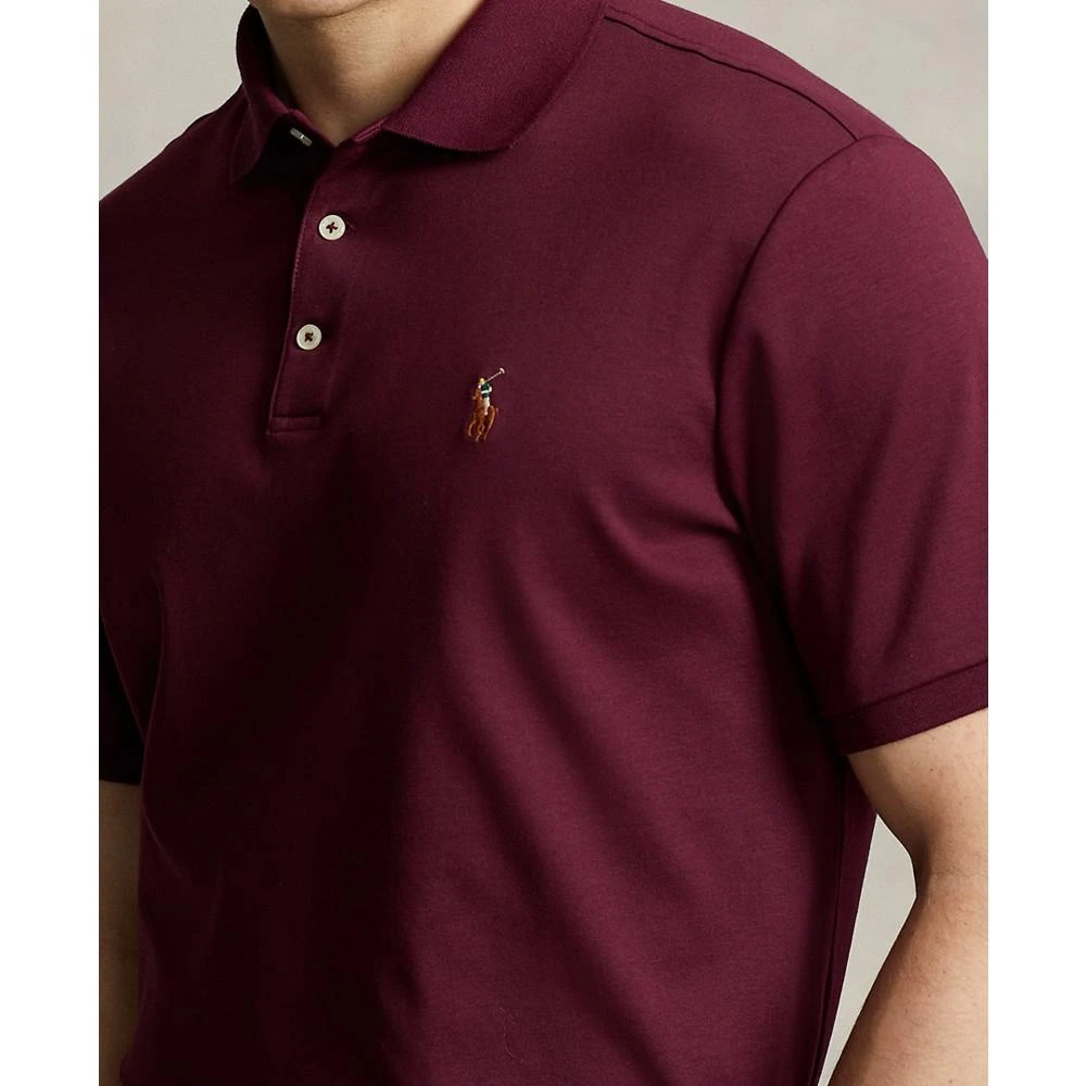 商品Ralph Lauren|Men's Custom Slim Fit Soft Cotton Polo Shirt,价格¥537,第4张图片详细描述