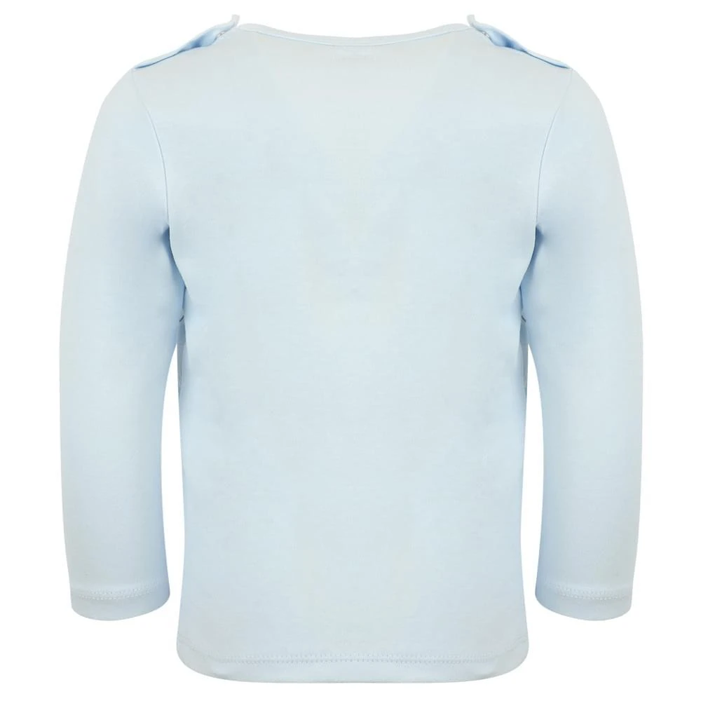 商品Kenzo|Pale Blue Long Sleeve Baby Boys T Shirt,价格¥195,第3张图片详细描述