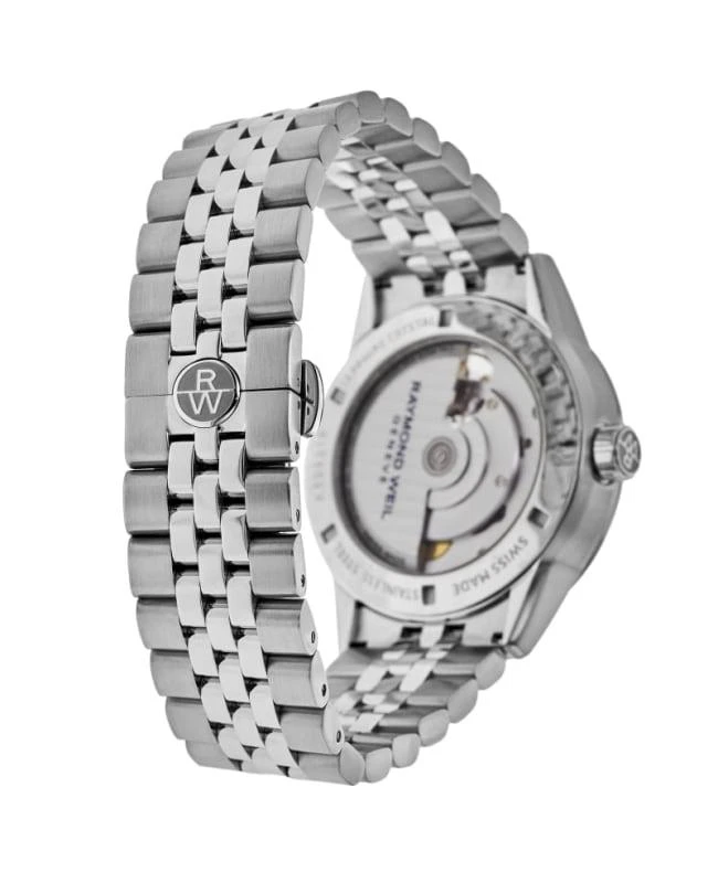 商品Raymond Weil|Raymond Weil Freelancer Automatic Black Dial Stainless Steel Men's Watch 2780-ST-20001,价格¥13736,第4张图片详细描述