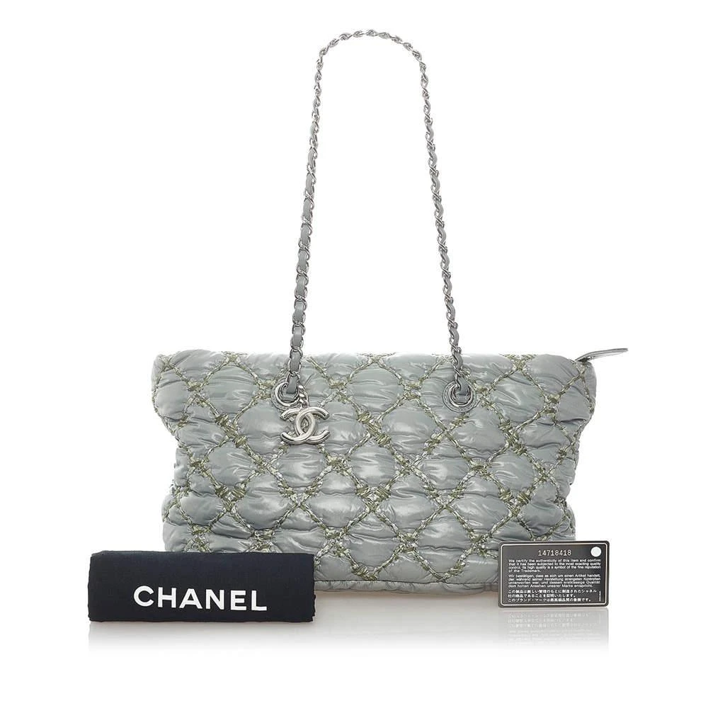 Chanel Grey Paris-Byzance Tweed On Stitch Shoulder Bag 商品